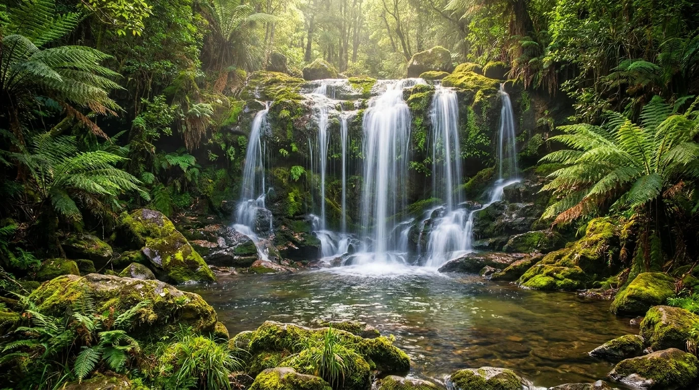 Watermark removal on nature photo