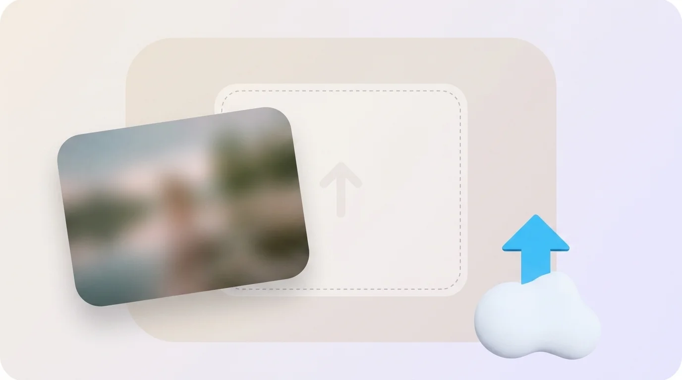 Upload your image to the AI watermark remover